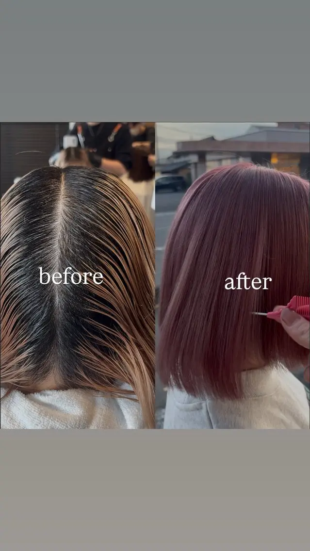 ショート カラー 7日空きあり 透明感✨️さとりんのヘアスタイル