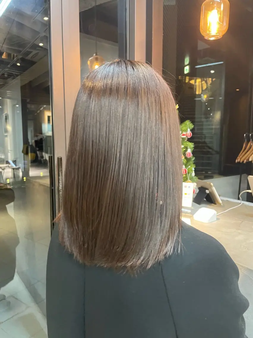 ミディアム トリートメント カットモデル募集中 🤍harunaのヘアスタイル