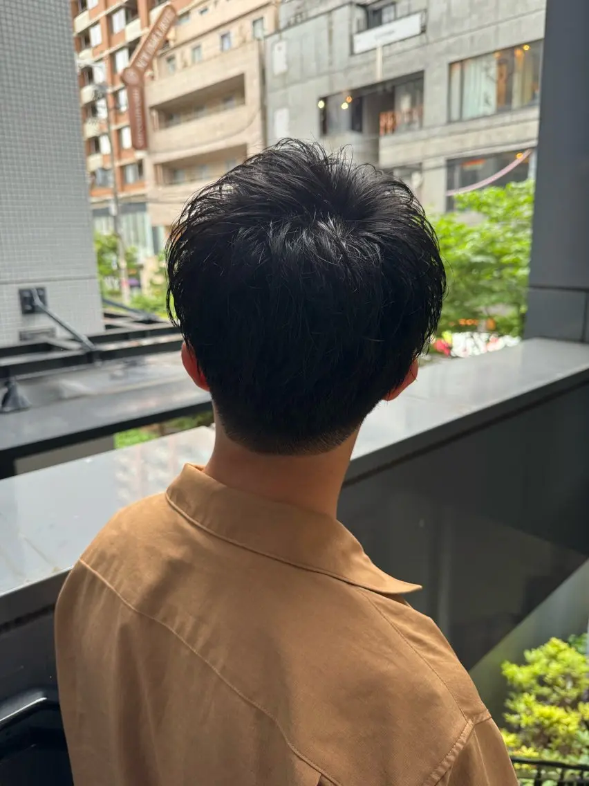 メンズ カット ヘッドスパ 河野 悠のヘアスタイル