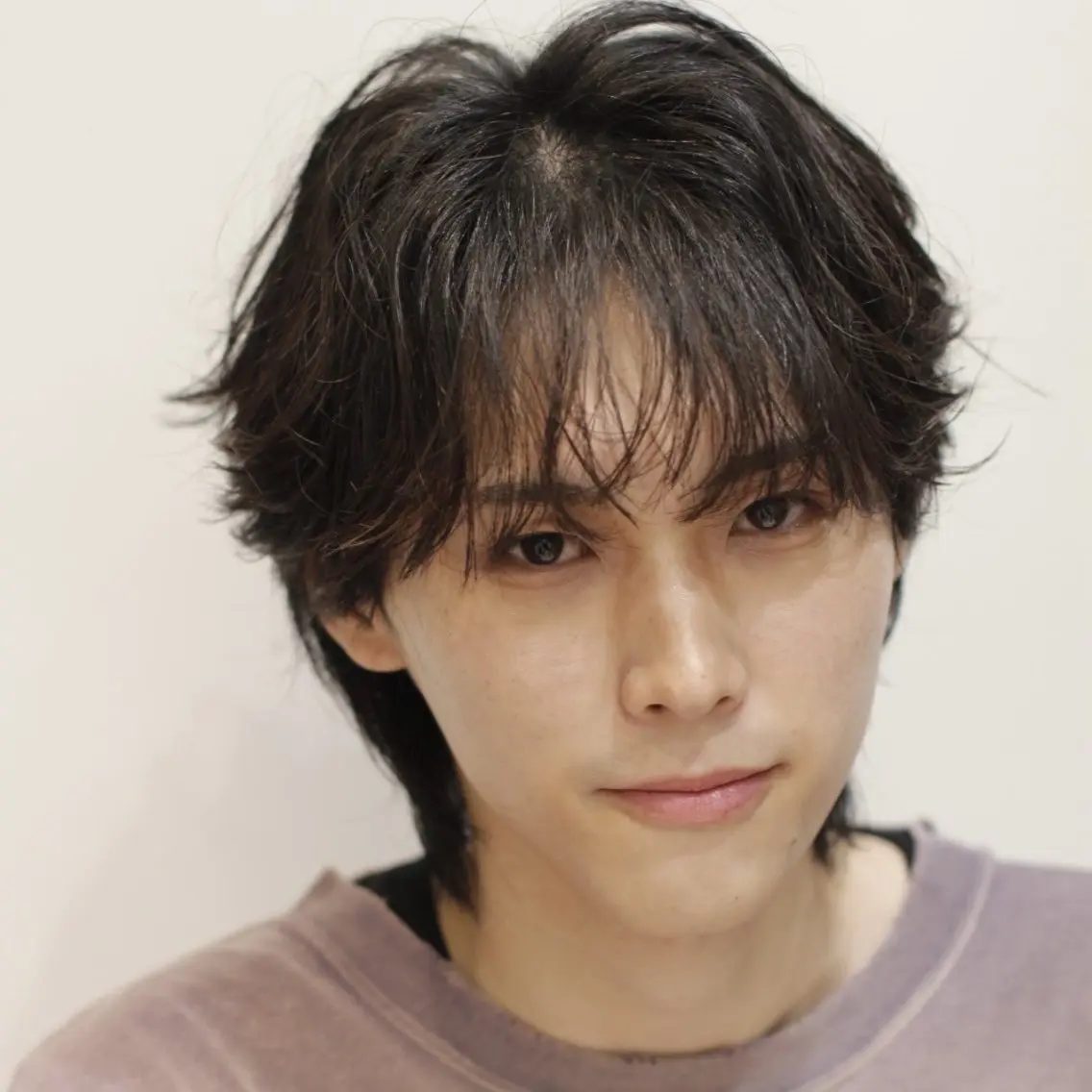 パーマ メンズ マッシュ メンズパーマ シースルーマッシュ メンズ縮毛矯正 ♠️店長下平隼人のヘアスタイル