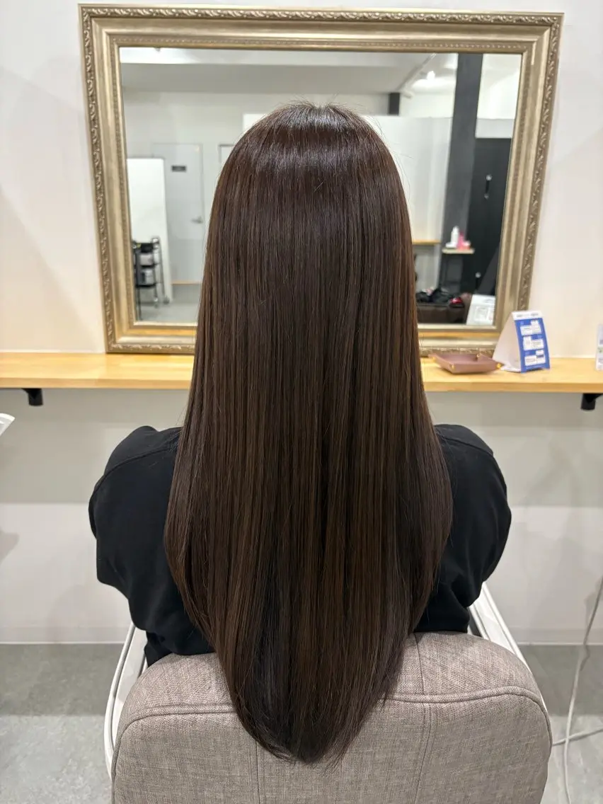 カラー 山本 晴香のヘアスタイル