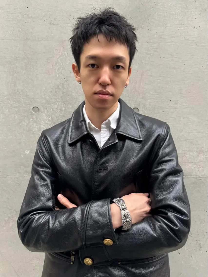 ショート メンズ スパイキーショート ショートヘア 神田橋 翔太郎のヘアスタイル