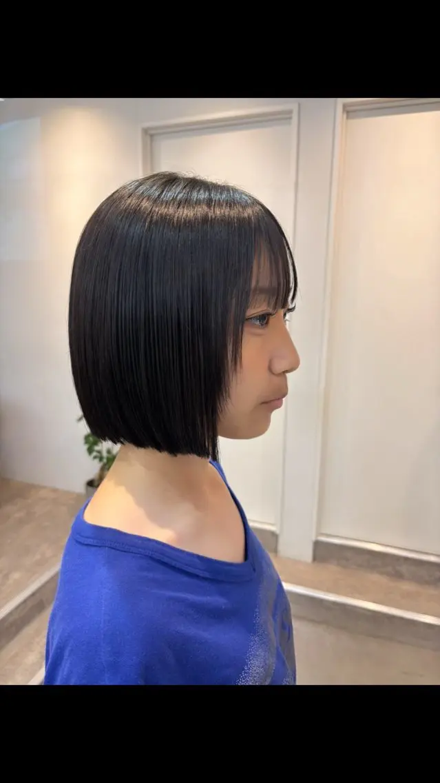 カラー 白石 歩真のヘアスタイル