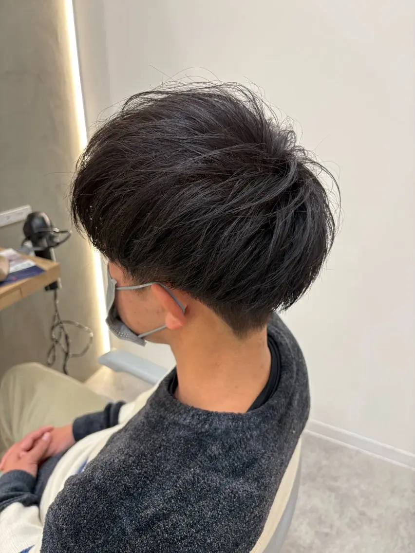 カラー メンズ マッシュ [] すずのヘアスタイル