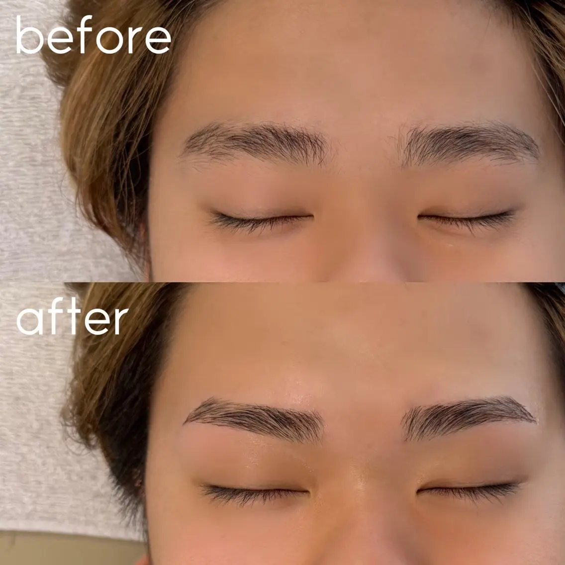 ⭐️再来様⭐️ 【似合わせ診断付き】眉毛ワックス＋毛抜き※男性限定（wax+カット）指名なし　平日12時​〜​17時のみの写真