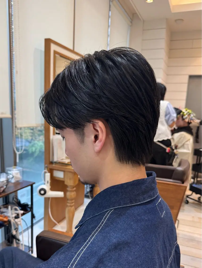 【韓国ヘア】 メンズカット+ニュアンスパーマ+ダウンパーマ 2回目+500円、3回目+1,000円の写真