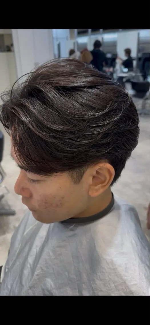 パーマ メンズ メンズパーマ 縮毛矯正 縮毛矯正 トリートメント fifth park 六反穂 龍介のヘアスタイル