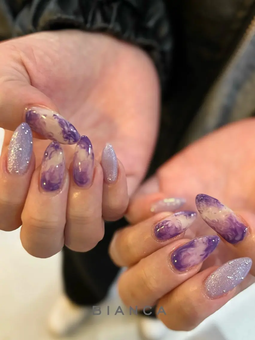 ネイル ニュアンスネイル 春ネイル Bianca Takeshitaの眉毛・アイブロウイメージ