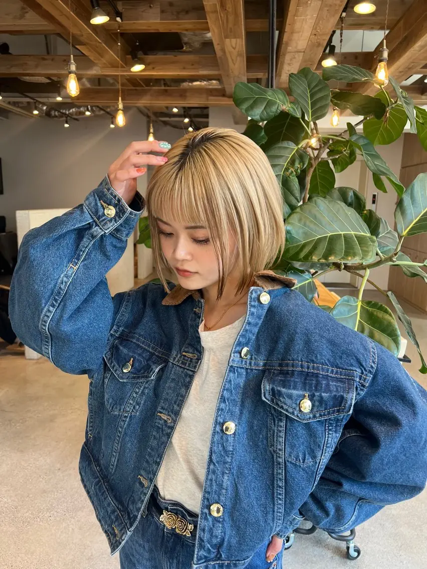 ショート 松井 涼馬のヘアスタイル