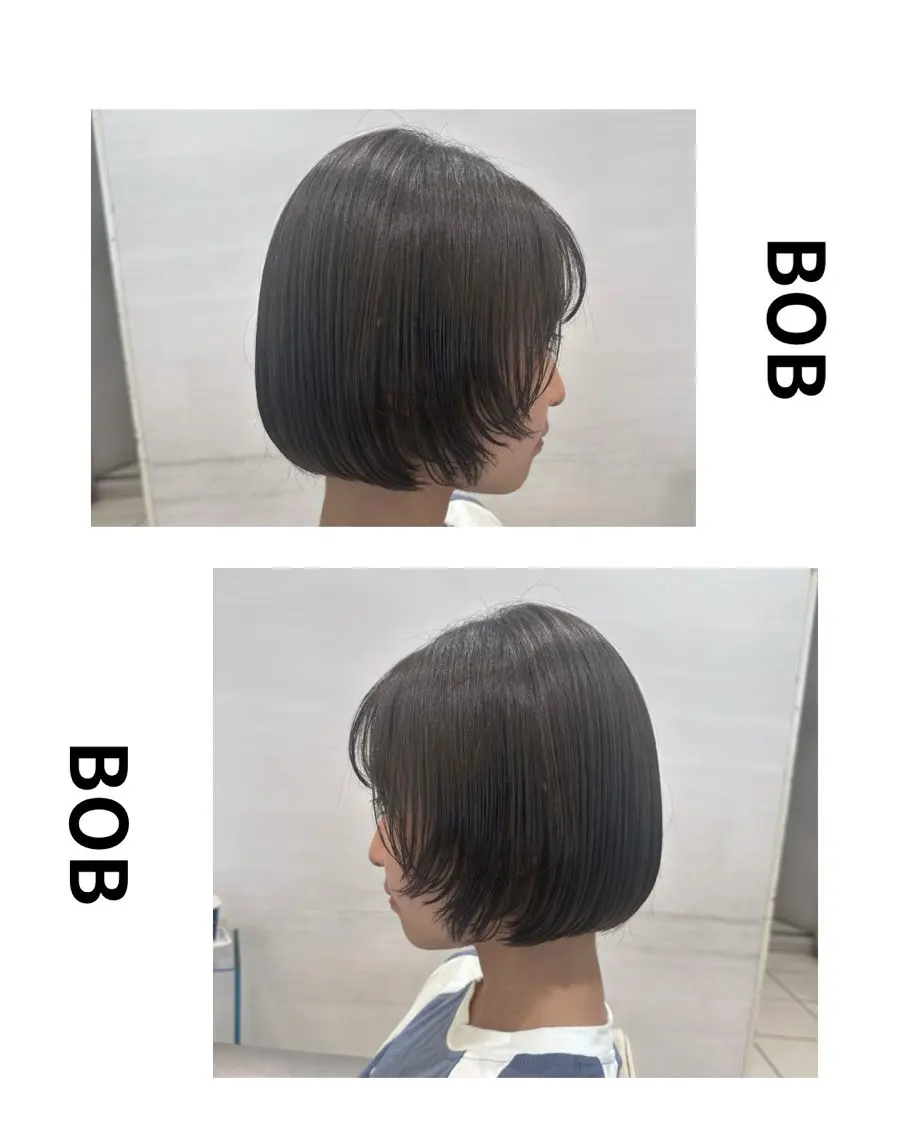 ショート カット 松下仁美 /切りっぱなしボブのヘアスタイル