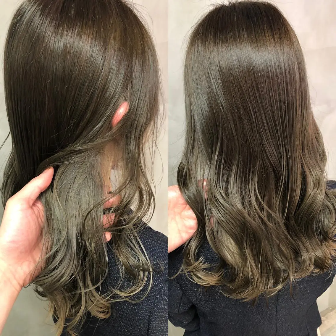 セミロング 大友 正晴のヘアスタイル