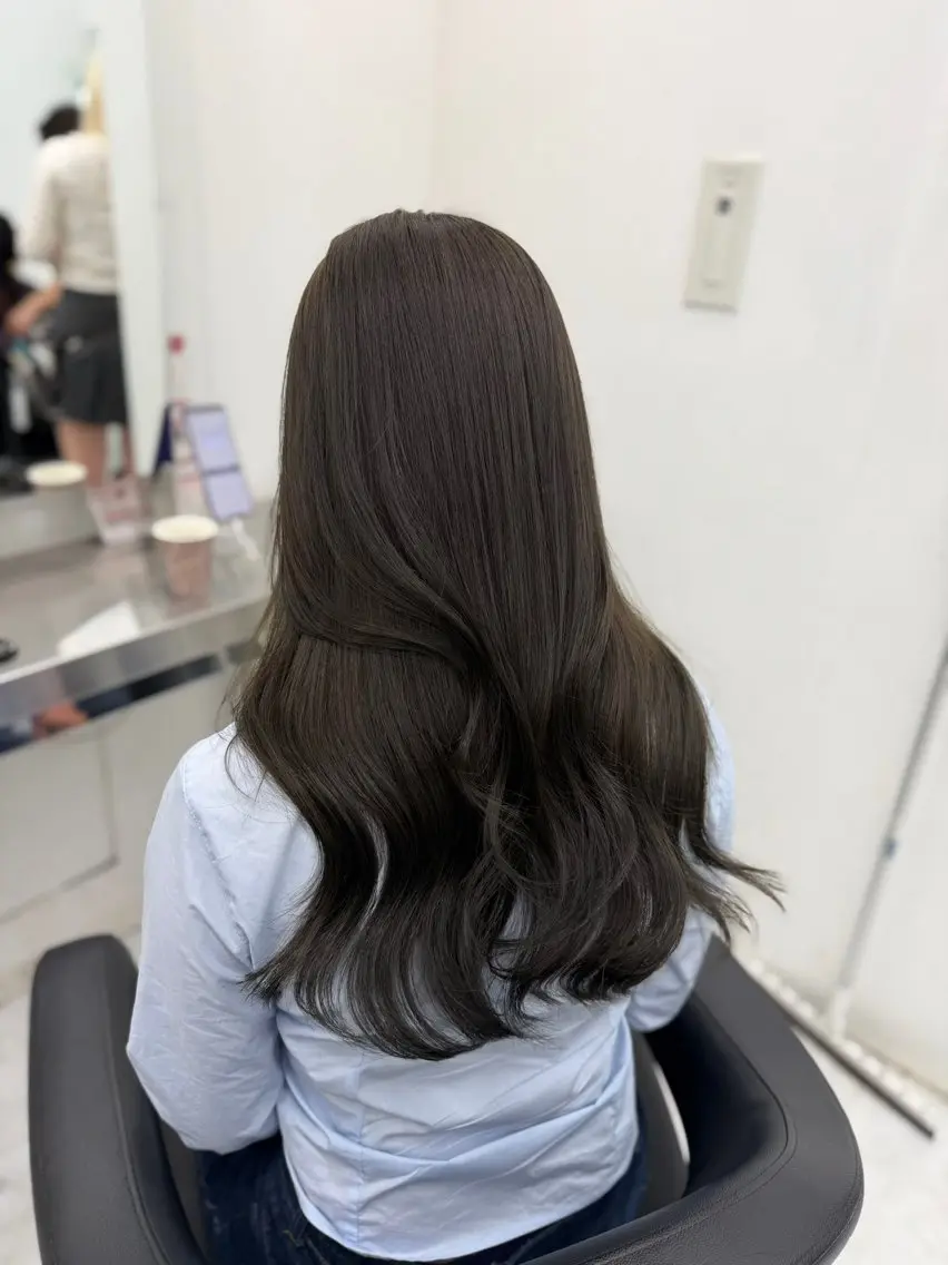 カラー ヘアカラー トリートメント 透明感カラー🎀艶髪 Anju/渋谷🎀のヘアスタイル