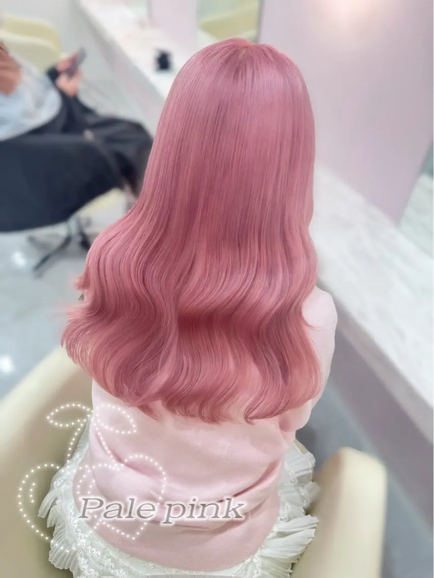 ロング カラー ブリーチ ヘアカラー トリートメント 表参道/ハイトーン/ ブリーチ/みずは🎀のヘアスタイル