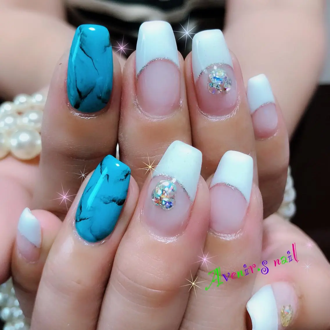 ネイル フレンチネイル Home Salon Avenir.のネイルデザイン