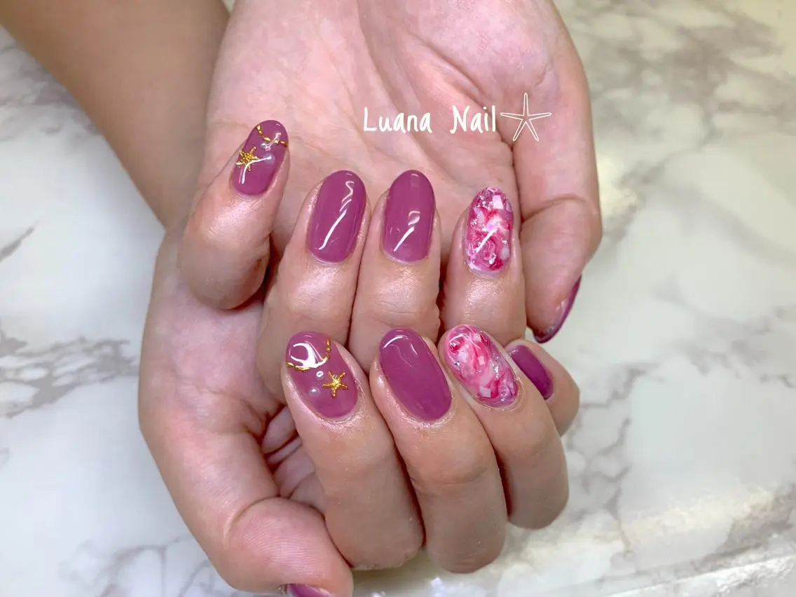 ネイル ハンドネイル BeauJu by Luana Nailのネイルデザイン