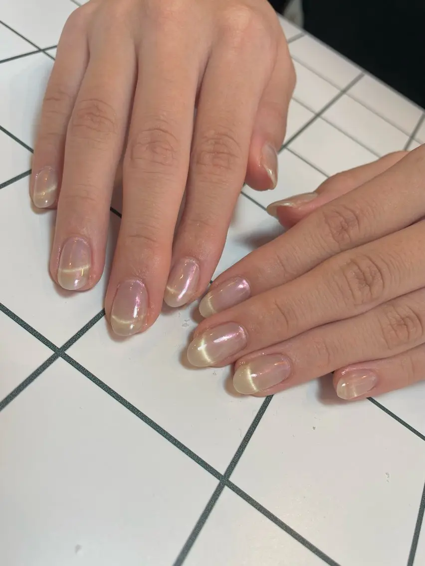 ネイル フレンチネイル マグネットネイル nail salon POPPYのネイルデザイン
