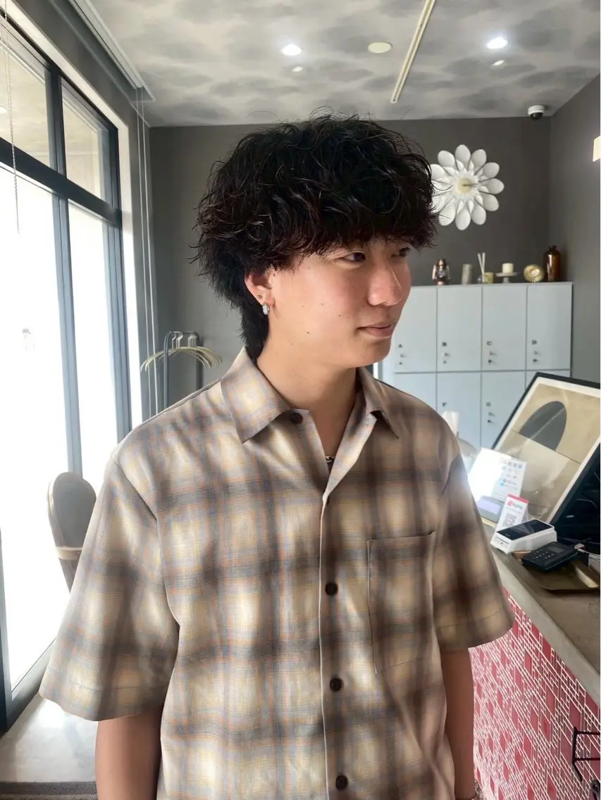 カット+パーマ+トリートメントの写真