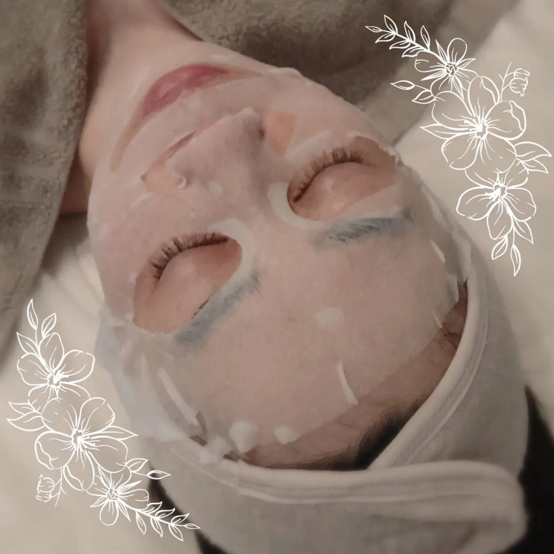 春の揺らぎ肌🌸改善❣️【酸×ハーブ🌿】ごわつき,余分な角質,毛穴の黒ずみoff/輪郭スッキリ!W効果でつるんと小顔♪の写真
