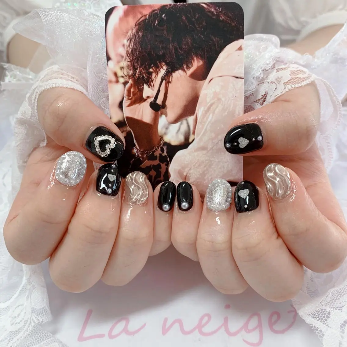 ネイル ハンドネイル La neige* yuki 🐩🌙のネイルデザイン