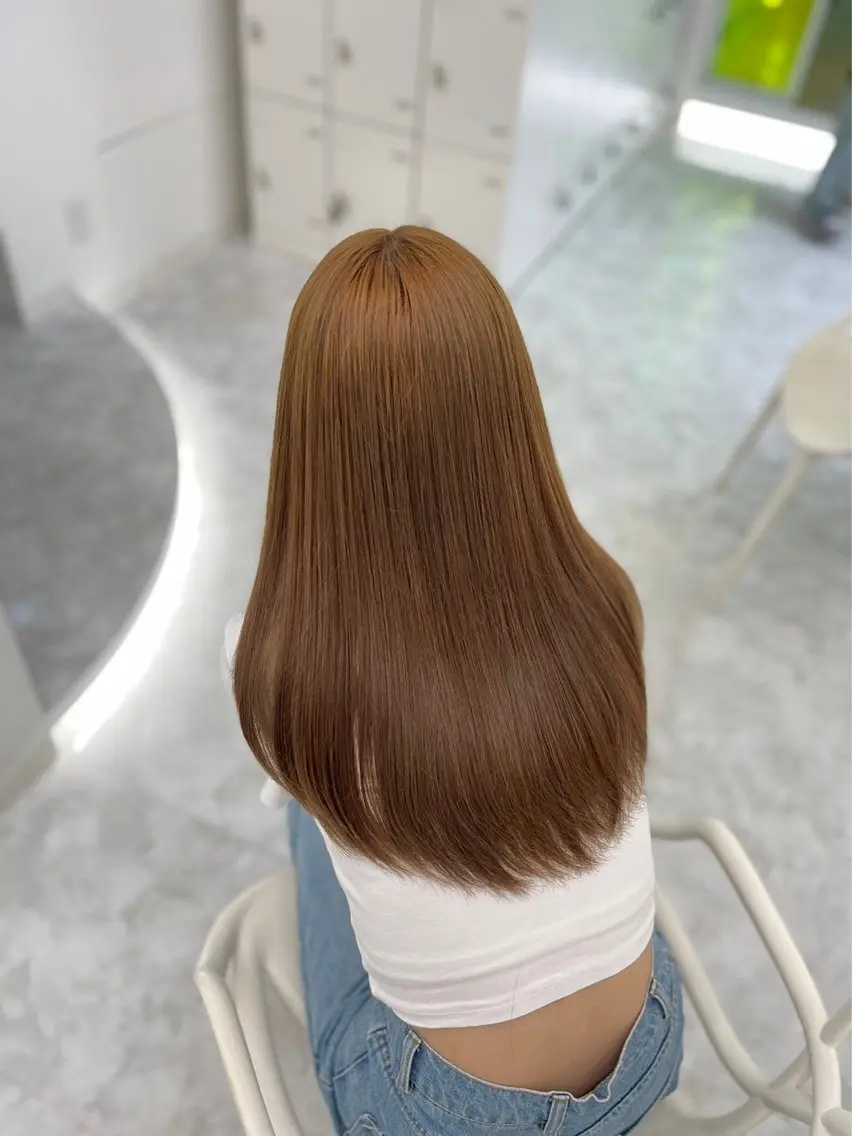 ロング カラー ヘアアレンジ 🎀 yuuka🎀のヘアスタイル