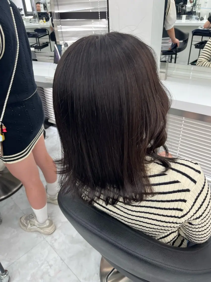 ショート カラー ヘアアレンジ Zina熊本🫧 Kurehaのヘアスタイル