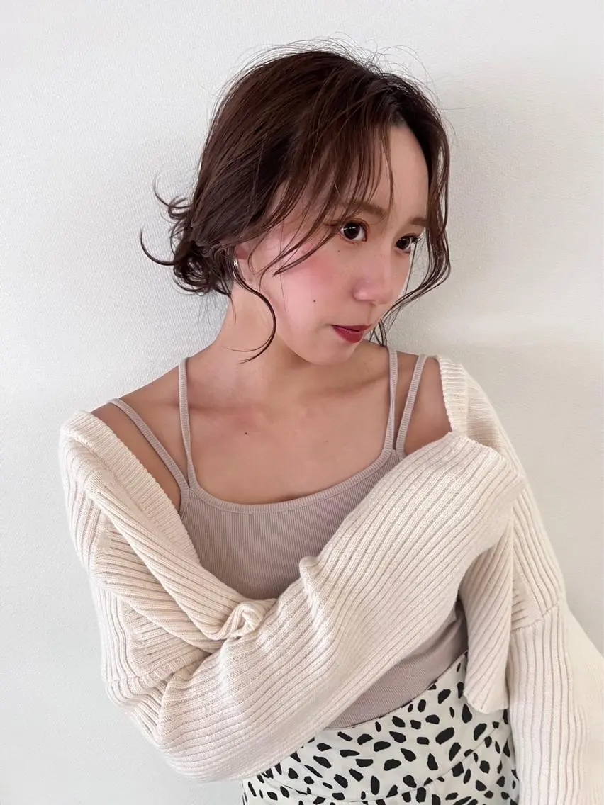 【結んでも可愛い🌙🤍】前髪＋顔まわりカット💇🏻‍♀️🤍の写真