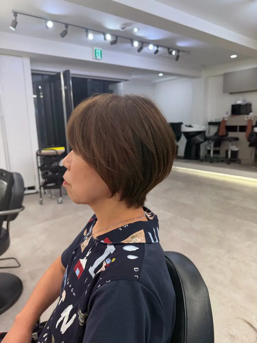 ショート カット 大人可愛いショート/ オシャレボブ田中大貴のヘアスタイル