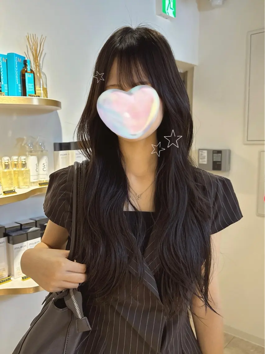 ロング カット ヘアカラー トリートメント トレンド韓国レイヤー 🇰🇷のんのヘアスタイル