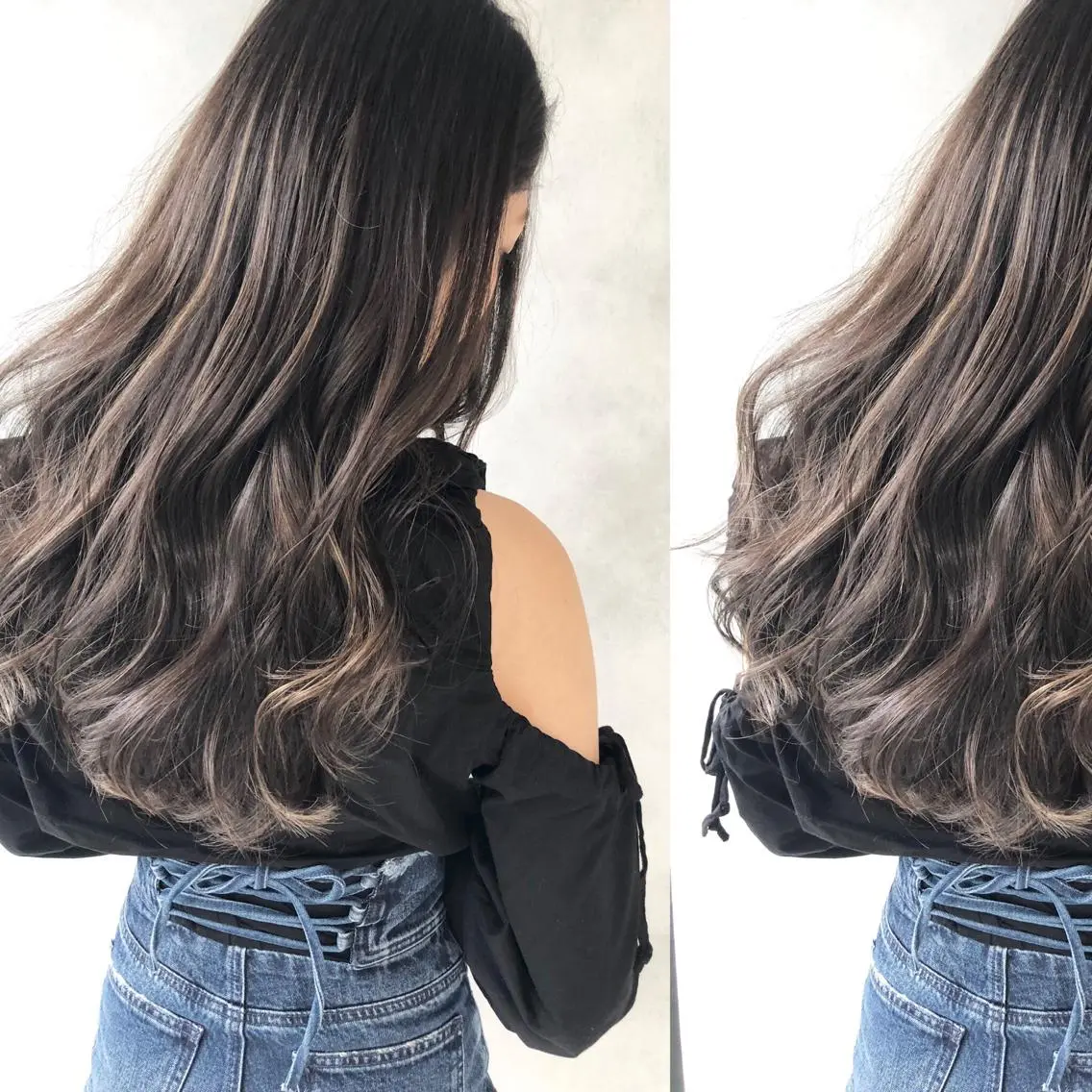 ロング 外国人風カラー ハイライト ヘアカラー トリートメント 小澤大輔 YOLO hairのヘアスタイル