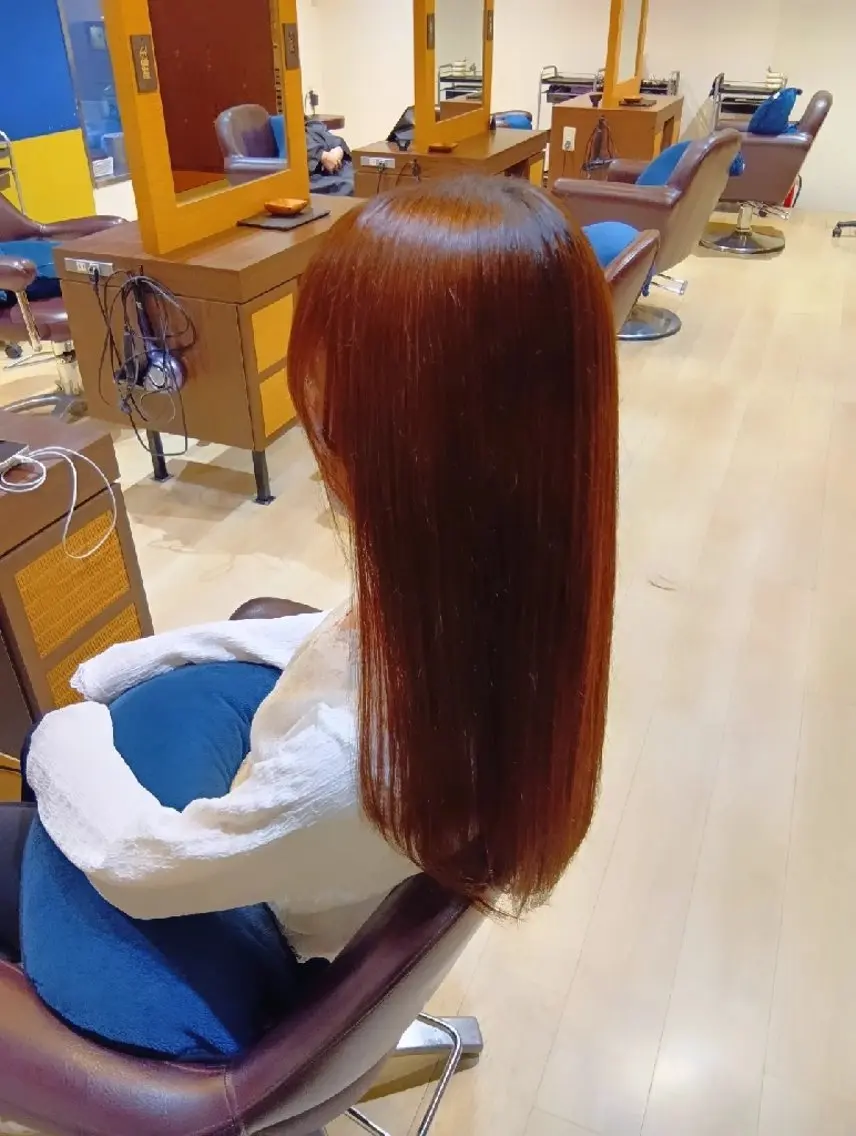 ロング 縮毛矯正 カット 縮毛矯正 トリートメント 小林暢🌟Orque 髪質改善サロン🌙のヘアスタイル