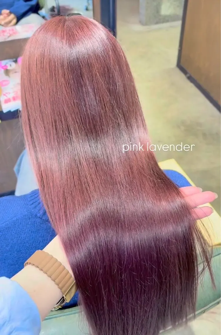 ロング カラー ベージュカラー ブリーチ ブルーカラー ダブルカラー グラデーションカラー 🫟Blanco🫟 Color&Careのヘアスタイル