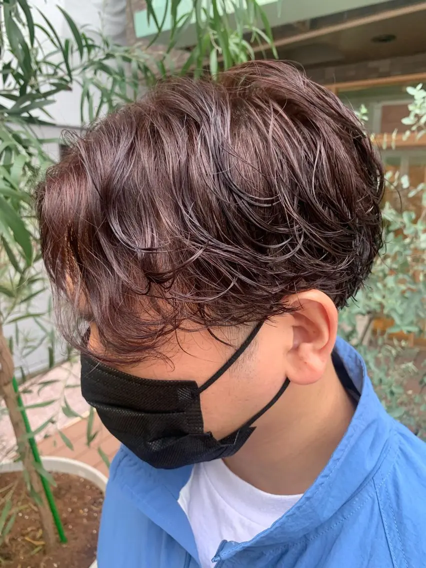 💧初回から3回目まで限定💧メンズカットパーマの写真