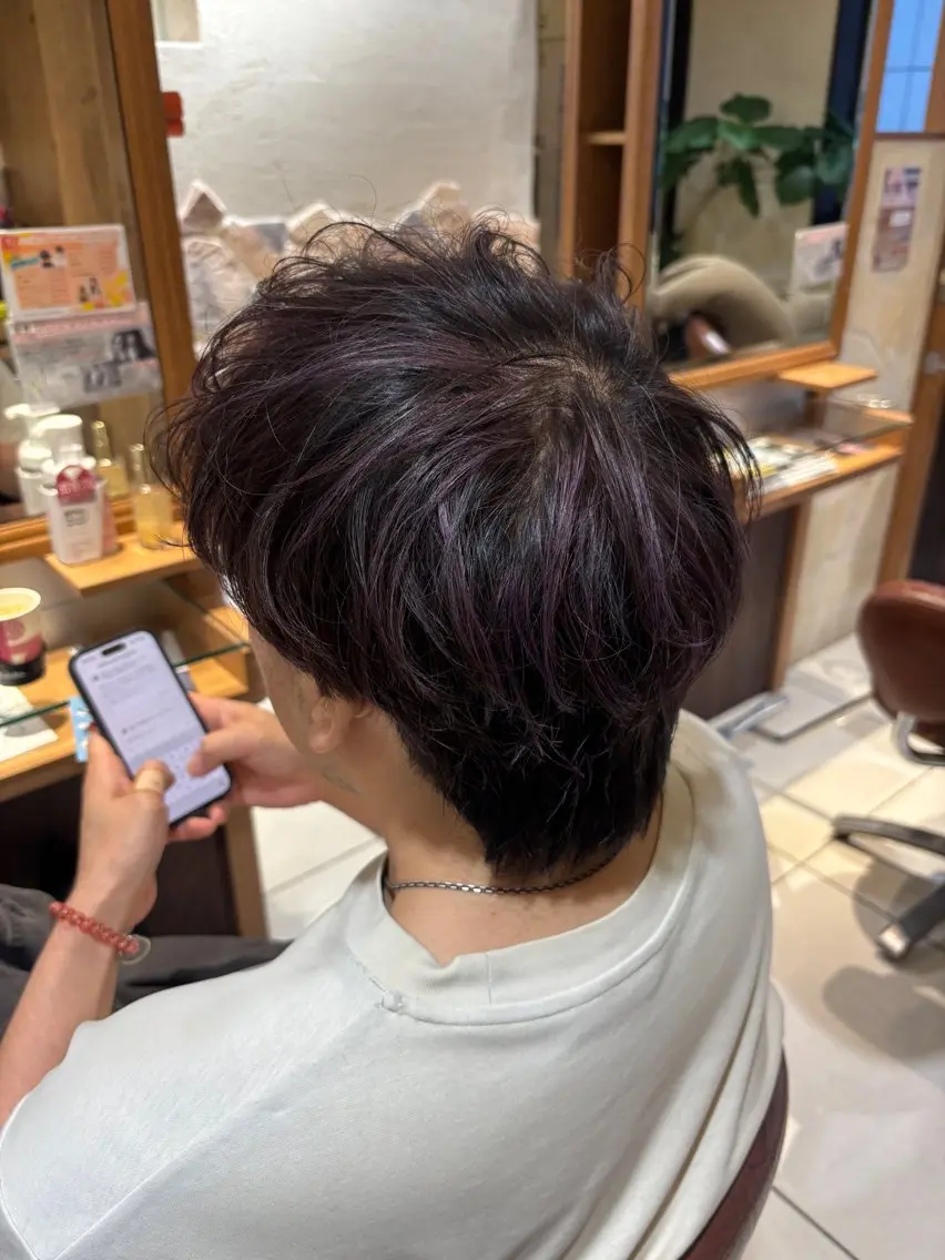 カラー ハイライトカラー ヘアカラー 🍀レイヤー/メン ズパーマ特化🍀柴のヘアスタイル