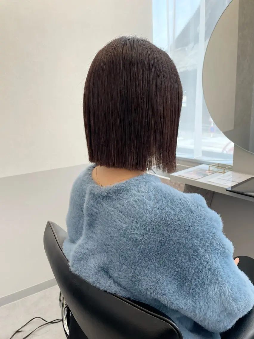 ミディアム カラー カット ヘアカラー トリートメント 🌷tocca Mai🌷のヘアスタイル