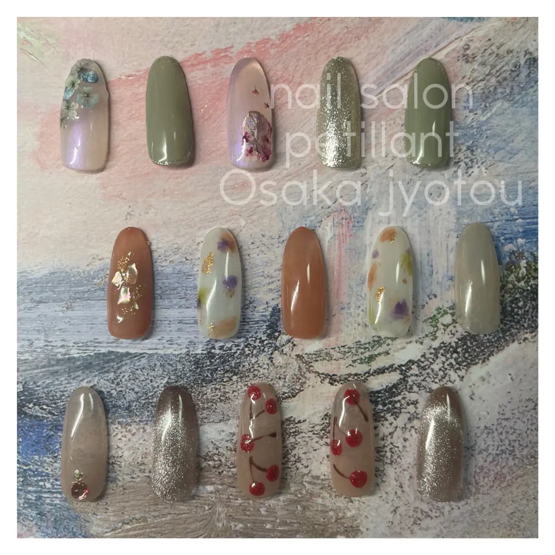 ネイル マットネイル nail salon petillantのネイルデザイン