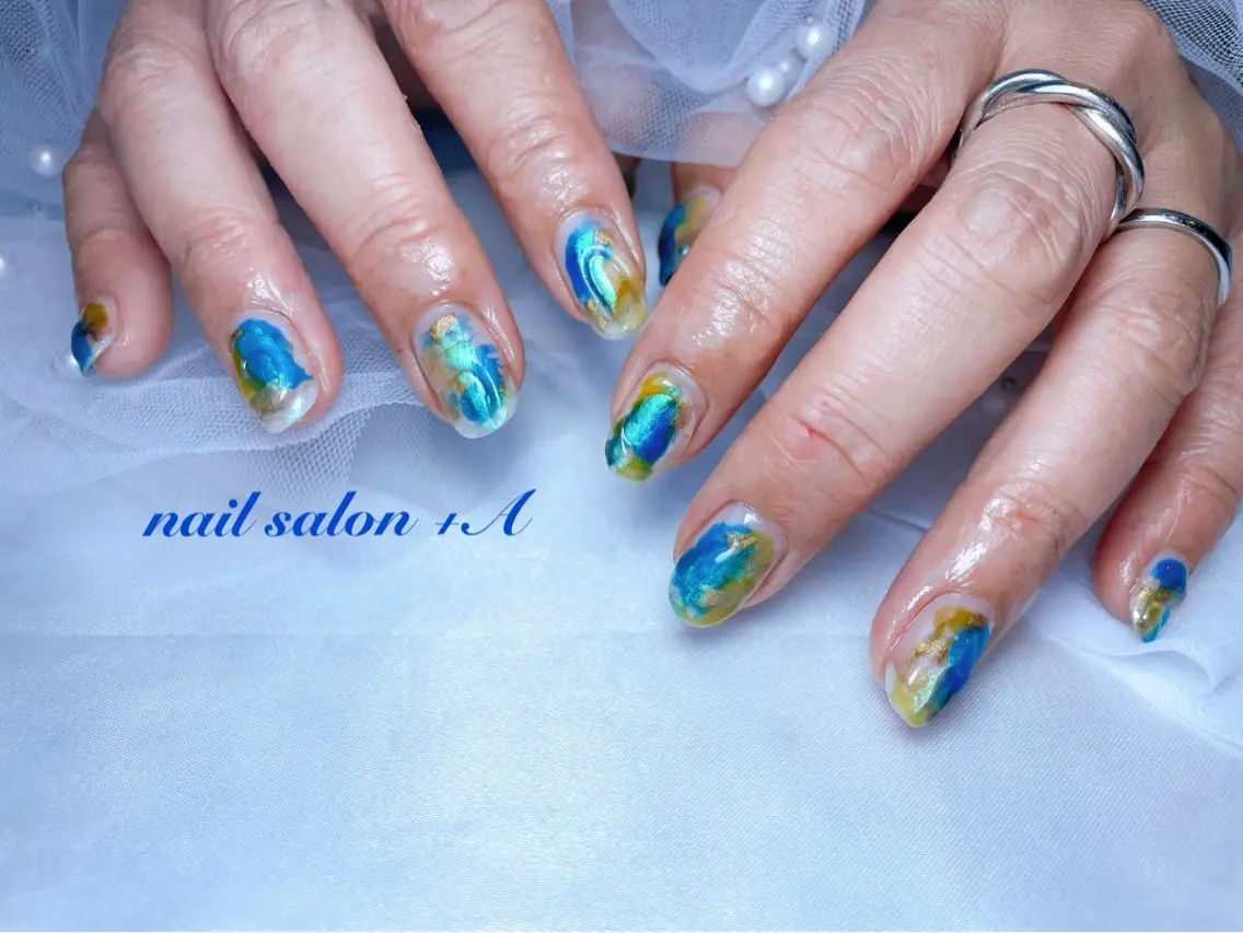 ショート Nail Salon +Aのネイルデザイン