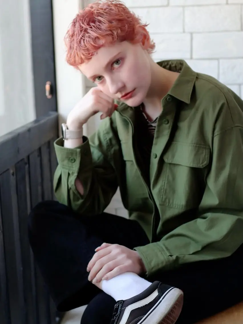 ショート カラー fors宇津木 遥のヘアスタイル