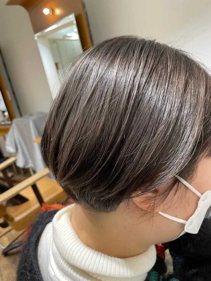 似合わせカット＋透明感ワンカラー✨の写真