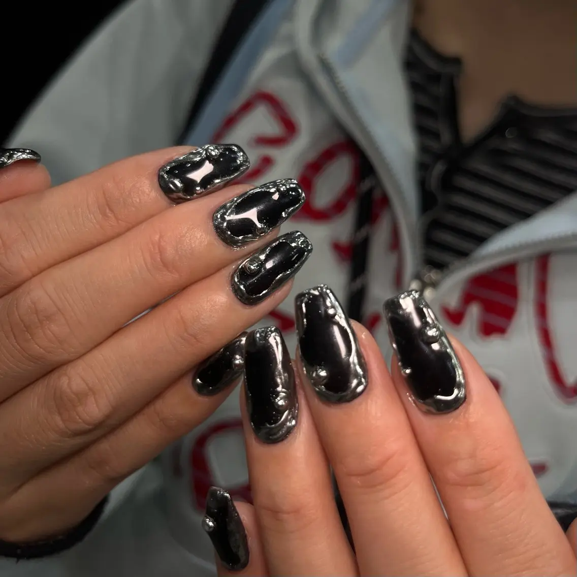 ネイル ハンドネイル Cleo 名古屋駅店 🖤EMIRIのネイルデザイン