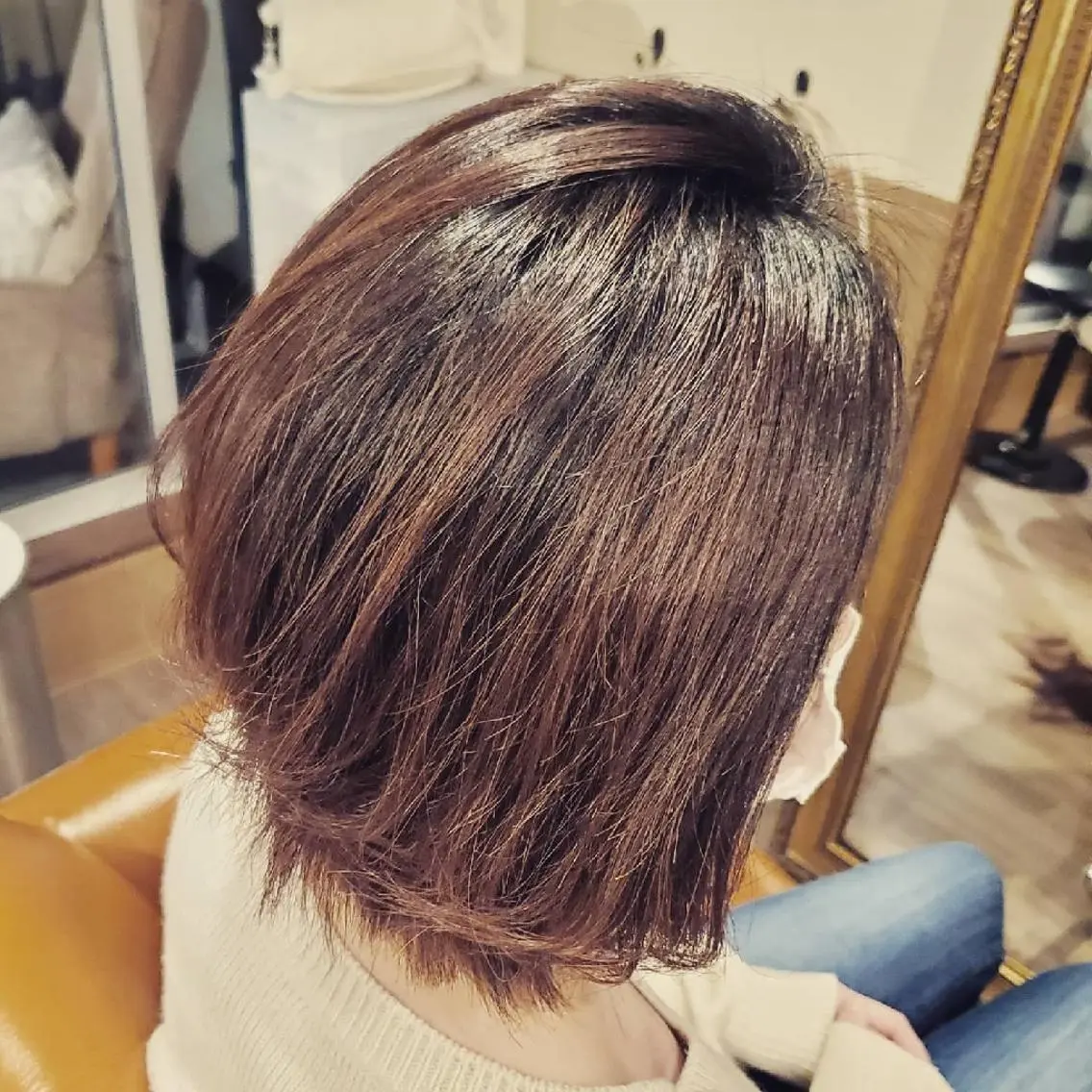 ショート 外国人風カラー トリートメント カット spa hair ark 富井直美のヘアスタイル