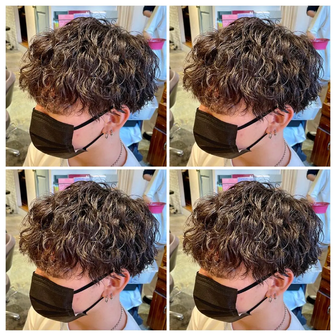 パーマ メンズ カット パーマ トリートメント 💎髪質改善/艶髪 荻原💎のヘアスタイル