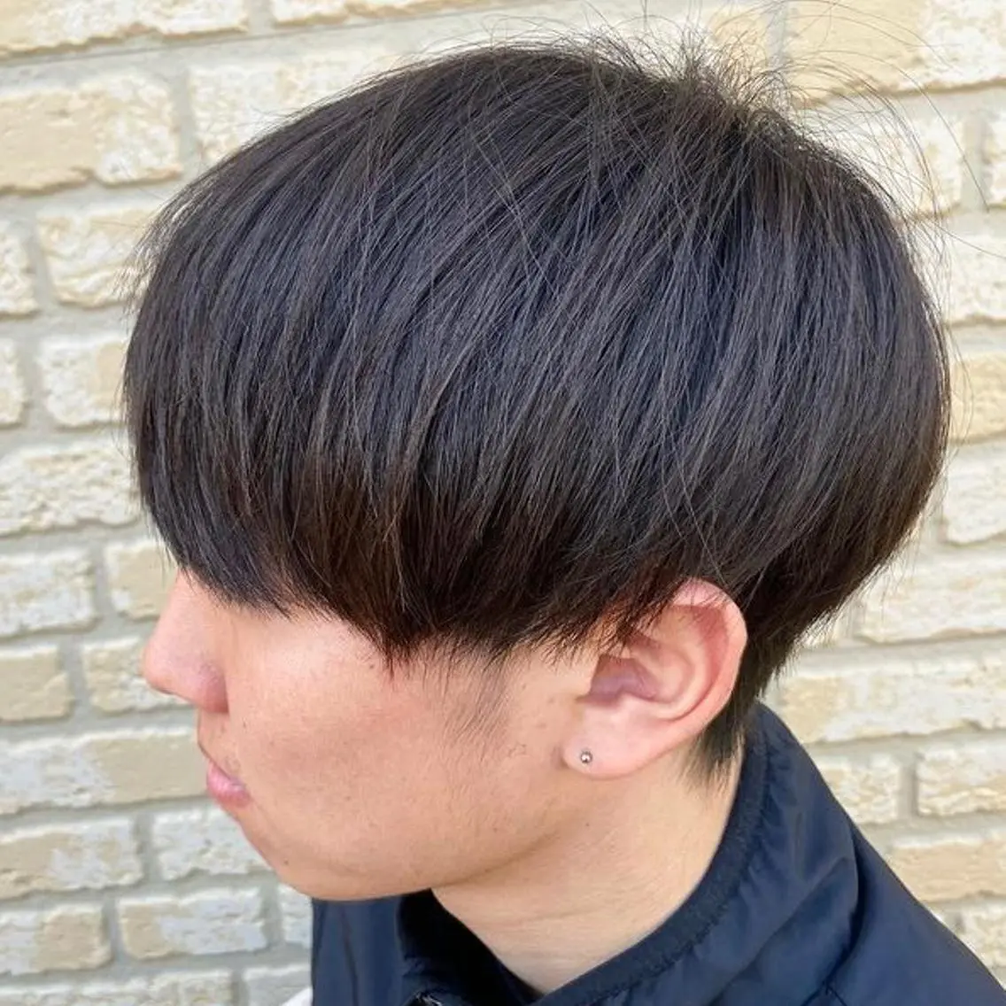 ショート メンズ マッシュ 髪質改善・ボブ・ ショート 丸毛一輝のヘアスタイル