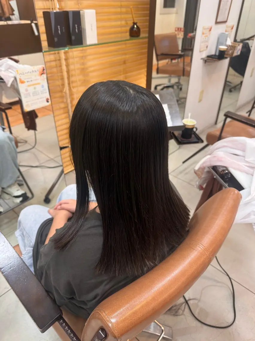 ミディアム カット 坂元綾音 モデル募集中✨のヘアスタイル