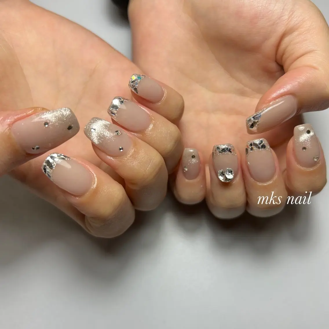 ネイル mks＊nail //  枚方長尾のネイルデザイン