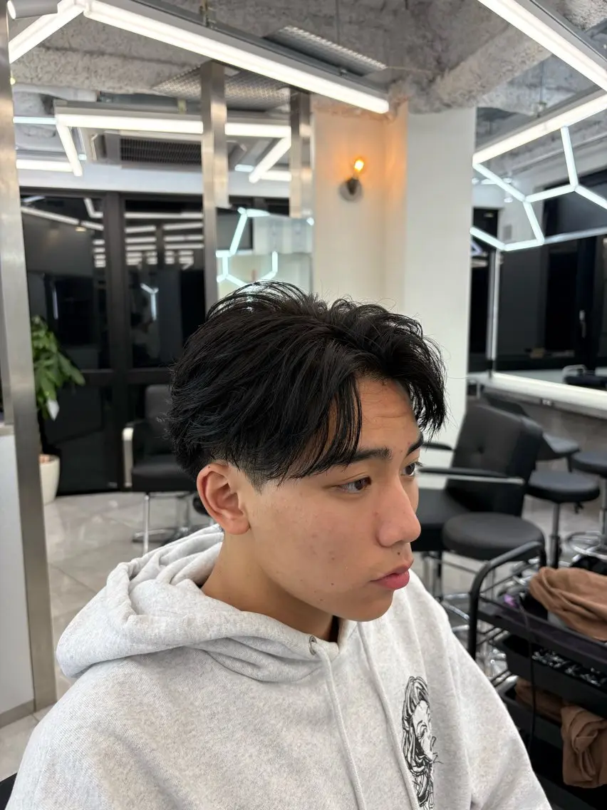 ショート メンズ 🔥ジャス/ 無造作パーマ特化🔥のヘアスタイル