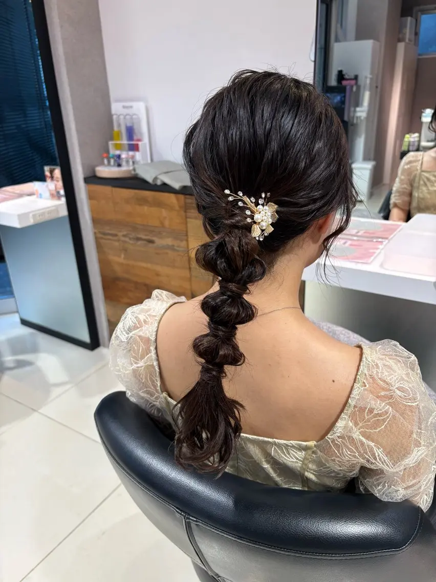 ロング アレンジ/カラー トリートメントNaoのヘアスタイル