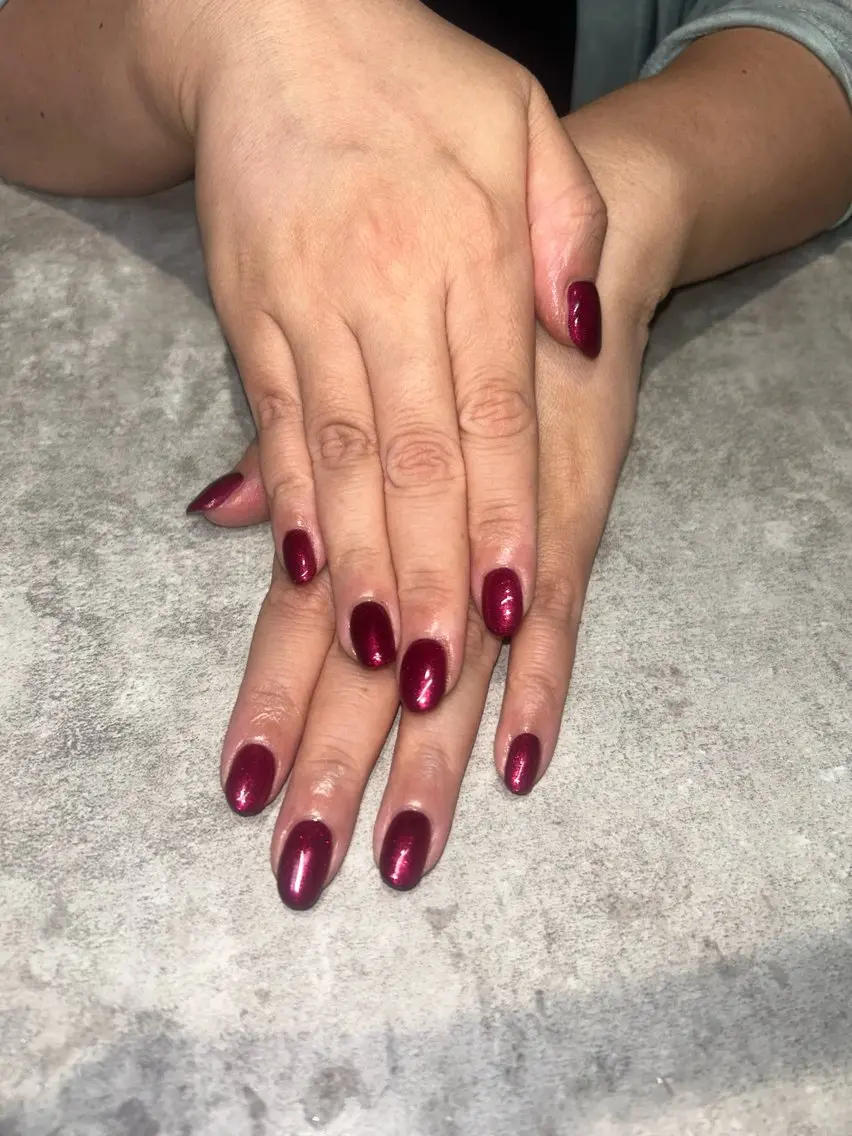 ネイル ラメ(グリッター) ハンドネイル Larme himenaのネイルデザイン