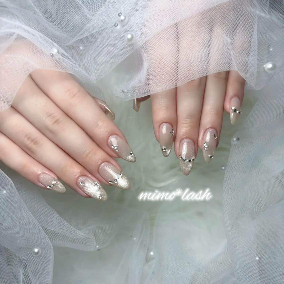 ネイル ハンドネイル mimo*lash 🍒sakura🍒のマツエク・マツパデザイン