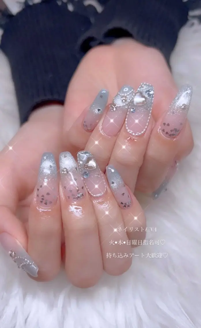 ネイル アートネイル 春ネイル ワンホンネイル ハンドネイル I LOVE ME NAIL.。.:*♡のネイルデザイン