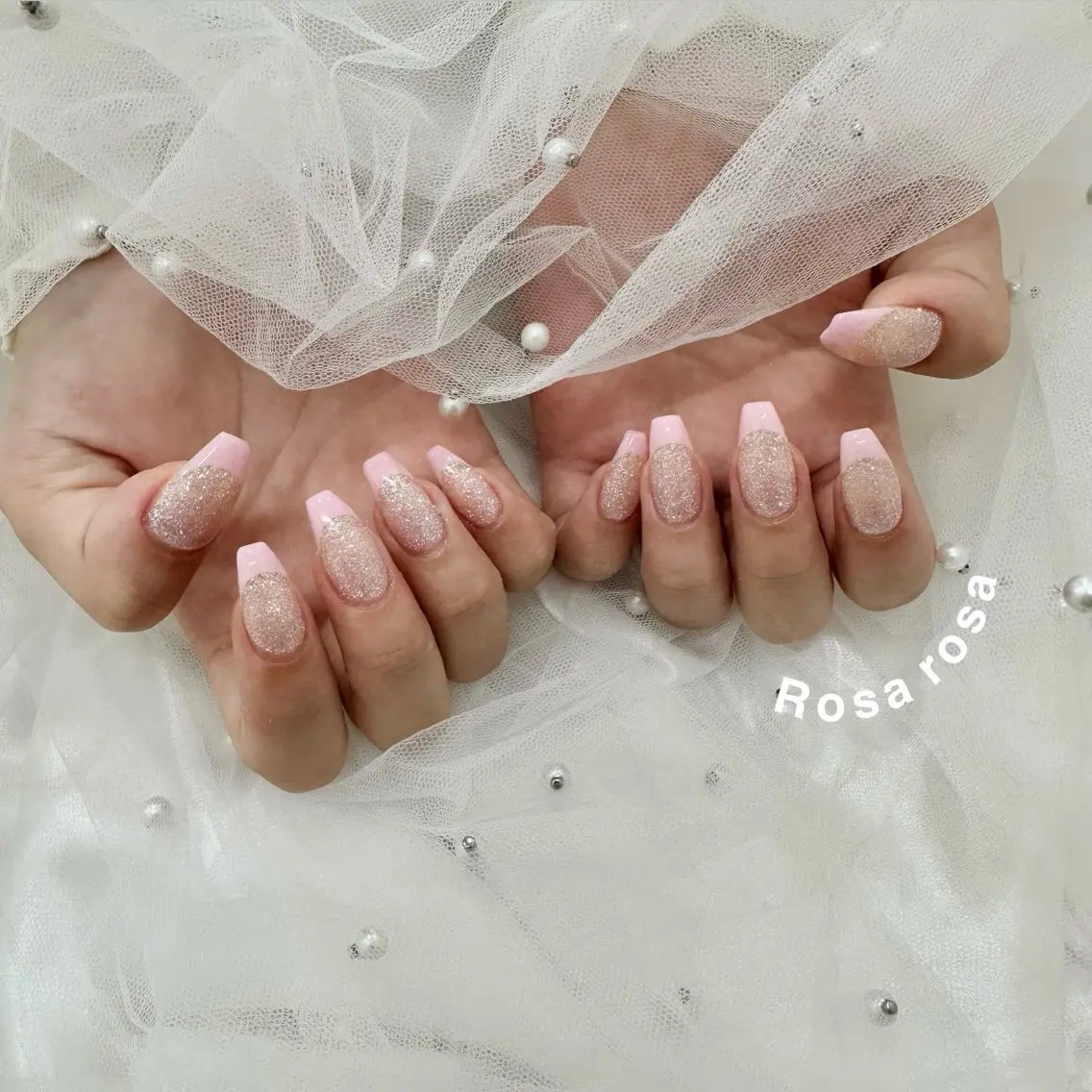 🎀オープン価格!! フレンチネイルの写真